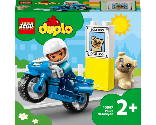 LEGO Duplo Motocykl policyjny 4szt. (10967)