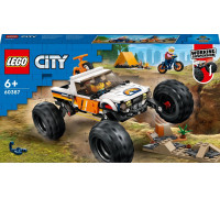 LEGO City Przygody samochodem terenowym z napędem 4x4 4szt. (60387)