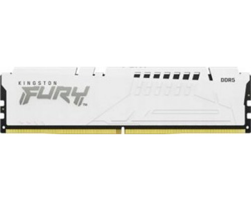 Kingston KINGSTON 32GB 6400MT/s DDR5 CL32 DIMM Kit of 2 FURY Beast White XMP