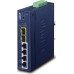 Switch Planet PLANET Industrial L2/L4 4-Port  L2/L4 Gigabit Ethernet (10/100/1000) Blue