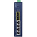 Switch Planet PLANET Industrial L2/L4 4-Port  L2/L4 Gigabit Ethernet (10/100/1000) Blue