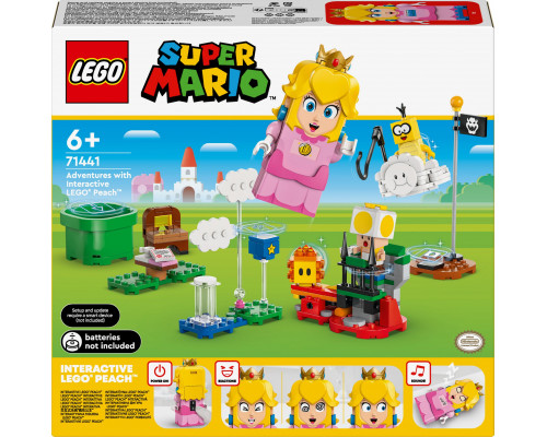 LEGO Super Mario Przygody z interaktywną figurką LEGO® Peach™ (71441)