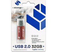 Pendrive Storange Storange pamiÄÄ 32 GB | Basic | USB 2.0 | red