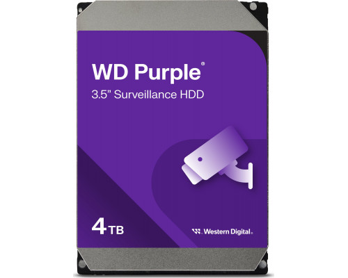 WD Purple 4TB 3.5'' SATA III (6 Gb/s)  (WD40PURZ)
