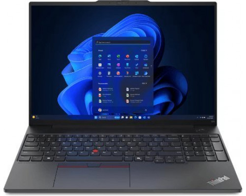 Laptop Lenovo Lenovo | ThinkPad E16 Gen 2 | Black | 16 " | IPS | WUXGA | 1920 x 1200 pixels | Anti-glare | AMD Ryzen 5 | 7535HS | 16 GB | SO-DIMM DDR5 | SSD 512 GB | AMD Radeon 660M Graphics | Windows 11 Pro |