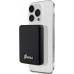 Guess Guess indukcyjny 5W GUPBM3ALGSGK 3000mAh black/black MagSafe Metal Script Logo