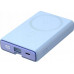 Joyroom Joyroom JR-PBM01 MagSafe 10000mAh 20W z podstawką + cable Lightning / USB-C Blue