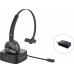 Conceptronic CONCEPTRONIC Headset Wireless Bluetooth mit Ladestation   sw