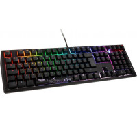 Ducky Ducky Shine 7 PBT Gaming Keyboard, MX Speed-Silver, RGB LED - blackout