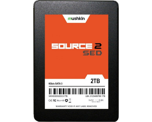 SSD 2TB SSD Mushkin Source 2 SED 2TB 2.5" SATA III (MKNSSDSE2TB)