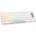 Ducky Ducky One 2 Pro Mini White Edition Gaming Tastatur, RGB LED - Cherry Red
