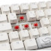 Ducky Ducky One 2 Pro Mini White Edition Gaming Tastatur, RGB LED - Cherry Red