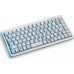 Cherry CHERRY Compact-Keyboard G84-4100 klawiatura USB + PS/2 AZERTY Szary