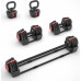 HMS ‎Dumbbells SGR18 Pro Set cast iron 2 x 18 kg