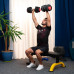 HMS ‎Dumbbells SGR18 Pro Set cast iron 2 x 18 kg