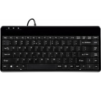 Perixx Perixx PERIBOARD-409 H, DE, Mini USB keypad, 2 hubs, black