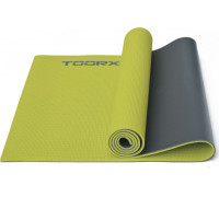 Toorx Jogas paklājs MAT-176 173x60x0,6 laipns zaļš/ Pelēks