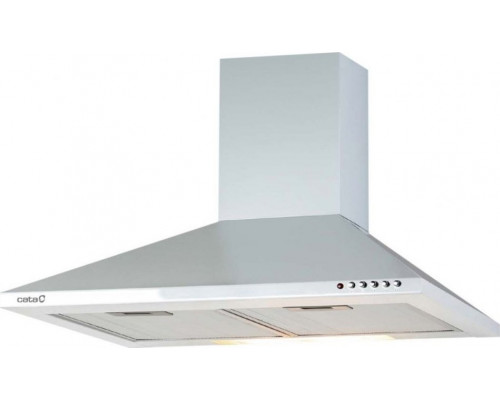 Cata CATA | Hood | V-600 WH | Wall mounted | Energy efficiency class C | Plotis 70 cm | 420 m³/h | Mechanical control | LED | Baltas