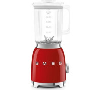 goblet Smeg Smeg BLF03RDEU mixér, 800 W, 4 programy, funkce pulse, 18000 RPM, nerezové ostří, Ice crush, 50's Style, červený