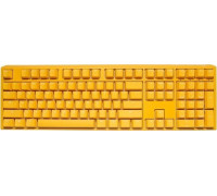 Ducky Ducky One 3 Yellow Gaming Tastatur, RGB LED - MX-Speed-Silver (US)