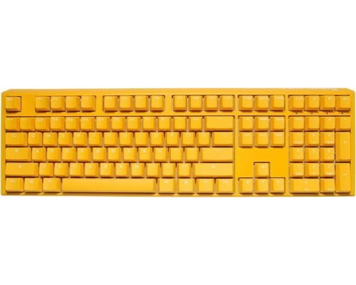 Ducky Ducky One 3 Yellow Gaming Tastatur, RGB LED - MX-Speed-Silver (US)