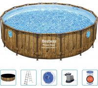 Bestway Bestway Swimming pool Power Steel with accessory kit, 488x122 cm