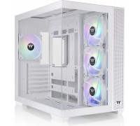 Thermaltake Geh Thermaltake View 380 TG Midi Tower  "ARGB Snow"    White retail