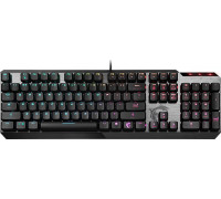 MSI MSI Vigor GK50 Low Profile Gaming Keyboard QWERTZ Kalih Choc Low Profile white switches black