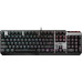 MSI MSI Vigor GK50 Low Profile Gaming Keyboard QWERTZ Kalih Choc Low Profile white switches black