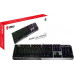 MSI MSI Vigor GK50 Low Profile Gaming Keyboard QWERTZ Kalih Choc Low Profile white switches black