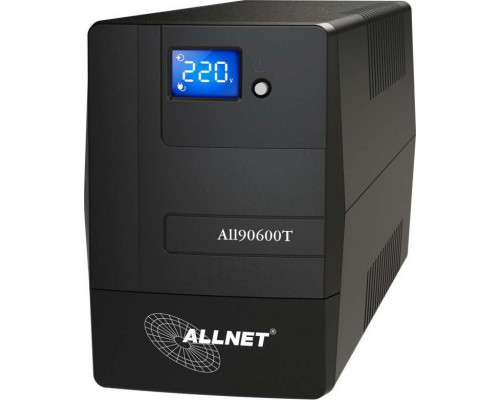 UPS Allnet ALLNET USV 600VA Line-Interactive, USB, LCD-Display