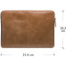 dbramante Silkeborg 13" (2nd Gen.) - Full grain leather bag for notebook until 13" - Golden tan