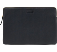 dbramante Paris - MacBook Pro/Air 13" Night Black - full grain pebbled leather sleeve