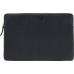 dbramante Paris - MacBook Pro/Air 13" Night Black - full grain pebbled leather sleeve