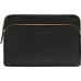 dbramante Paris+ Pebbled full-grain leather sleeve for MacBook Pro 14'' and 14'' Laptop - Night Black