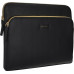 dbramante Paris+ Pebbled full-grain leather sleeve for MacBook Pro 14'' and 14'' Laptop - Night Black