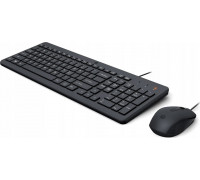 HP HP 150 - Tastatur-und-Maus-Set - USB - Deutsch - Schwarz - fur HP 21, 27, Laptop 14, 15, 15s, Pavilion Laptop 15