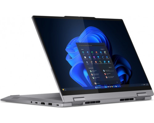 Laptop Lenovo Lenovo ThinkBook 14 2-in-1 G4 IML Intel Core Ultra 5 125U Hybryda (2w1) 35,6 cm (14") Ekran dotykowy WUXGA 16 GB DDR5-SDRAM 512 GB SSD Wi-Fi 6E (802.11ax) Windows 11 Pro Szary