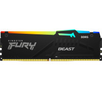 Kingston Fury Beast RGB, DDR5, 16 GB, 6400MHz, CL32 (KF564C32BBEA-16)