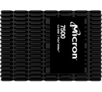 SSD Micron Micron 7500 MAX - SSD - Mixed Use - verschlusselt - 1.6 TB - intern - 2.5" (6.4 cm) - U.3 PCIe 4.0 (NVMe) - 256-Bit-AES, 3072-Bit-RSA, FIPS 140-3 Level 2, 208-Bit-RSA - TCG Opal Encryption 2.01