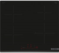 Bosch Bosch | | PIE63KHC1Z | Indukcja | Liczba palników/stref grzejnych 4 | Dotknij | Zegar | Czarny