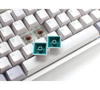 Ducky Ducky One 3 Mist Grey TKL Gaming Tastatur, RGB LED - MX-Silent-Red