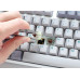 Ducky Ducky One 3 Mist Grey TKL Gaming Tastatur, RGB LED - MX-Silent-Red