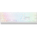 Ducky Ducky Zero 6108 Pure White Wireless Gaming Tastatur - MX2A Speed-Silver (US)