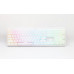 Ducky Ducky Zero 6108 Pure White Wireless Gaming Tastatur - MX2A Speed-Silver (US)