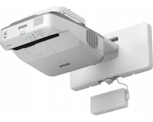 Epson Epson EB-695Wi duomenų projektorius 3500 ANSI lumens 3LCD WXGA (1280x800) Pritaisomas prie sienos projektorius Pilka, Balta