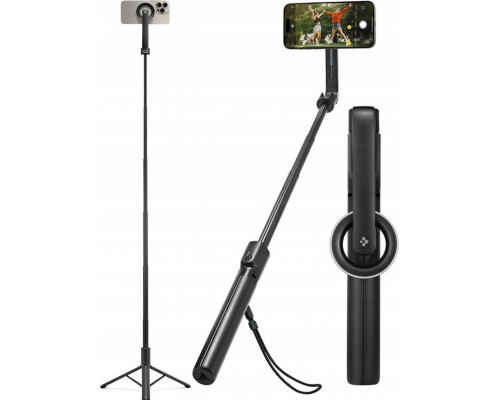Selfie nūjiņa Spigen MagSafe Tripods, black (AMP07659)