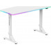 Gaming galds Ultradesk Iron White 132.5 cmx60.5 cm