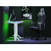 Gaming galds Ultradesk Iron White 132.5 cmx60.5 cm