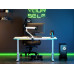Gaming galds Ultradesk Iron White 132.5 cmx60.5 cm